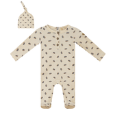 FRAGILE 2PC FOOTIE + BEANIE SET